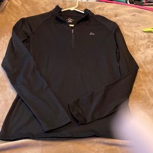 Black Zip-up Long Sleeve